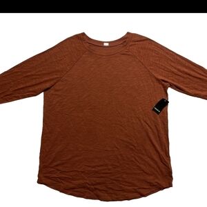 Im Searching For Torrid Super Soft Slub Jersey in Warm Rust in A Size 1.